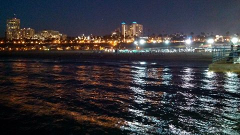 Santa Monica, seen from the Santa Monica pier