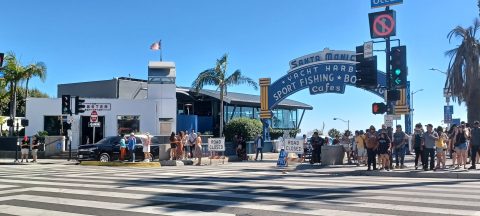 The Lobster restaurant on the Santa Monica Pier