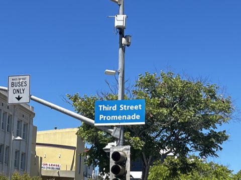 Third Street Promenade (Santa Monica) - panneau