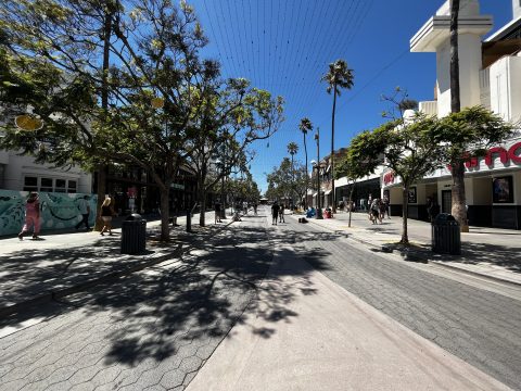 Third Street Promenade (Santa Monica) en juillet 2022