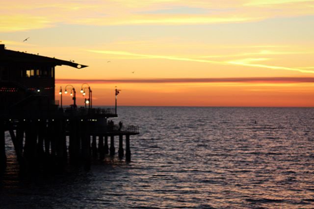 Santa Monica Pier Sunset 2018