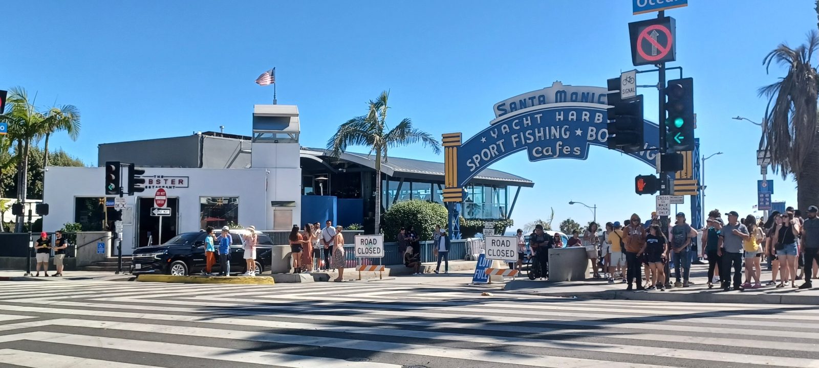 The Lobster restaurant on the Santa Monica Pier