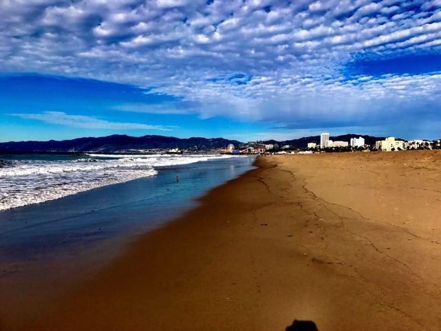 Ocean Park Beach, Santa Monica, Christmas Morning, 2016