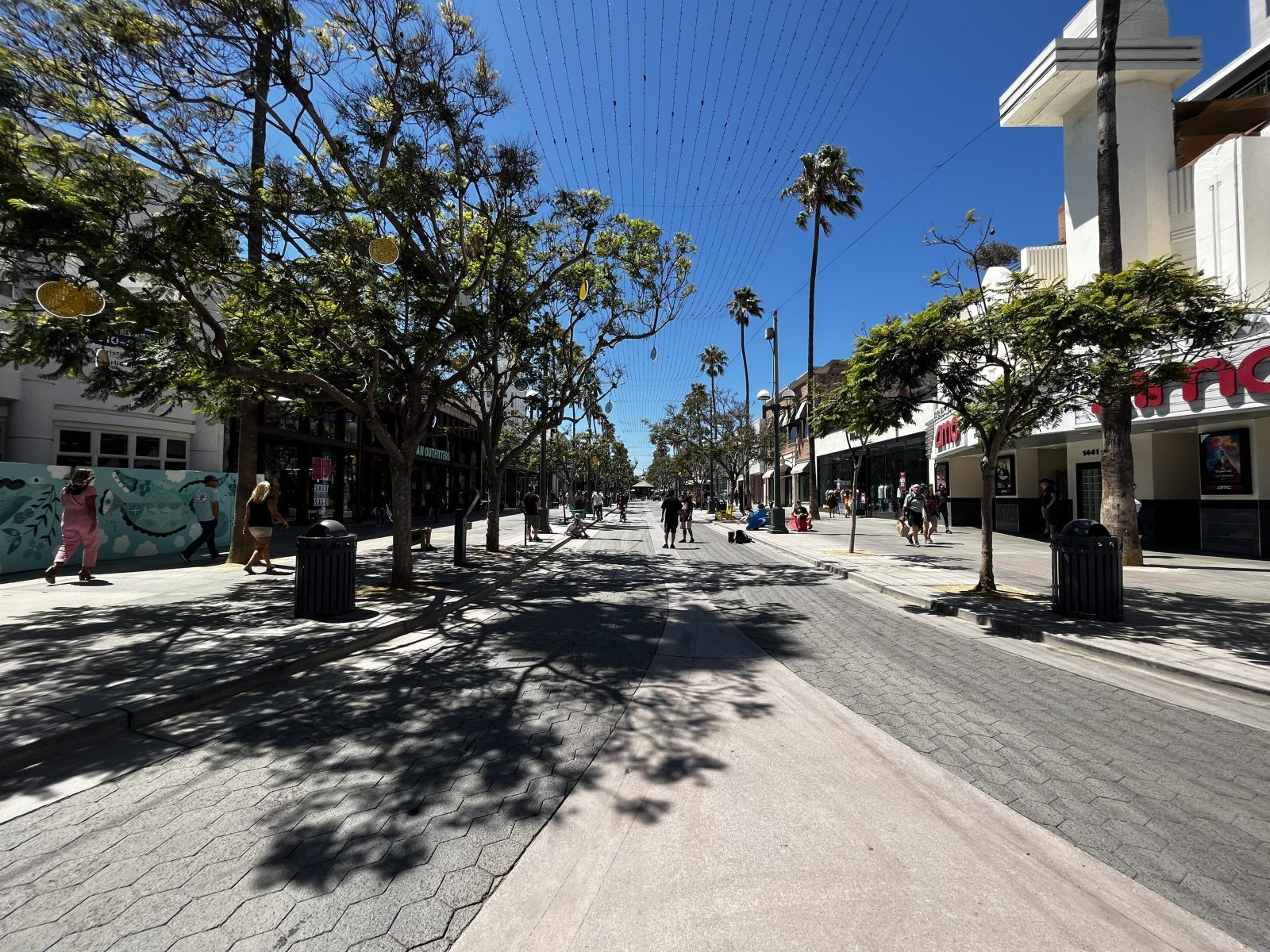 Third Street Promenade (Santa Monica) en juillet 2022